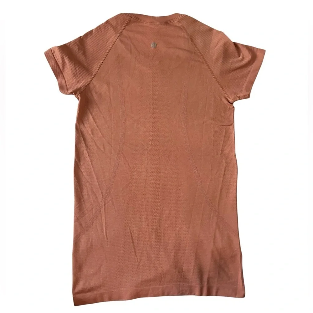 Lululemon Swiftly Tech Short Sleeve Shirt 2.0 - Pink Savannah SZ 4